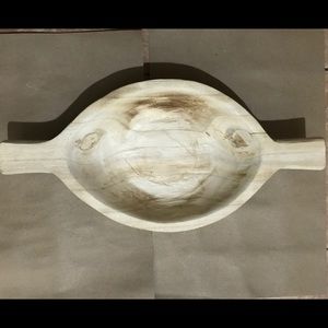 Wood bowl